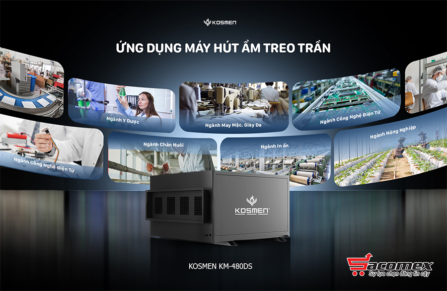 Ứng dụng của Kosmen KM-480DS trong các ngành công nghiệp