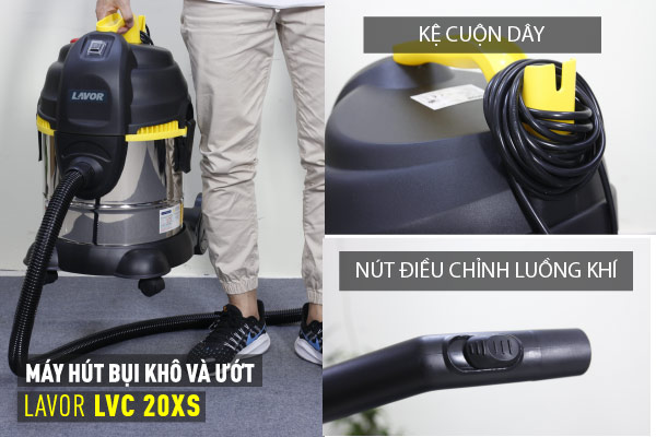 Máy hút bụi đa năng DVC 20 XS