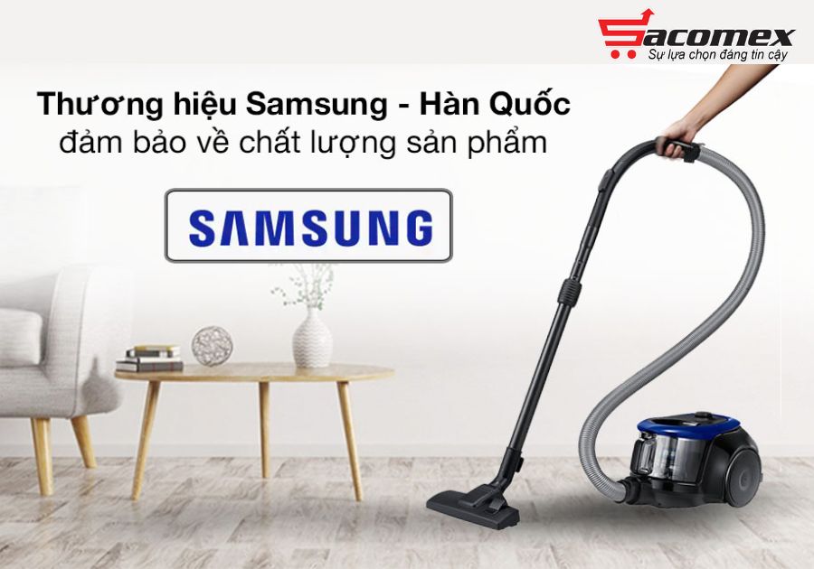 Giới thiệu về máy hút bụi dạng hộp Samsung VC18M2120SB/SV