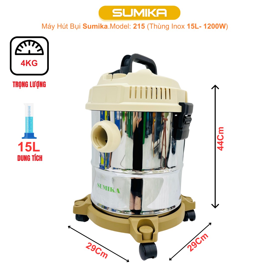 máy hút bụi gia đình Sumika 215