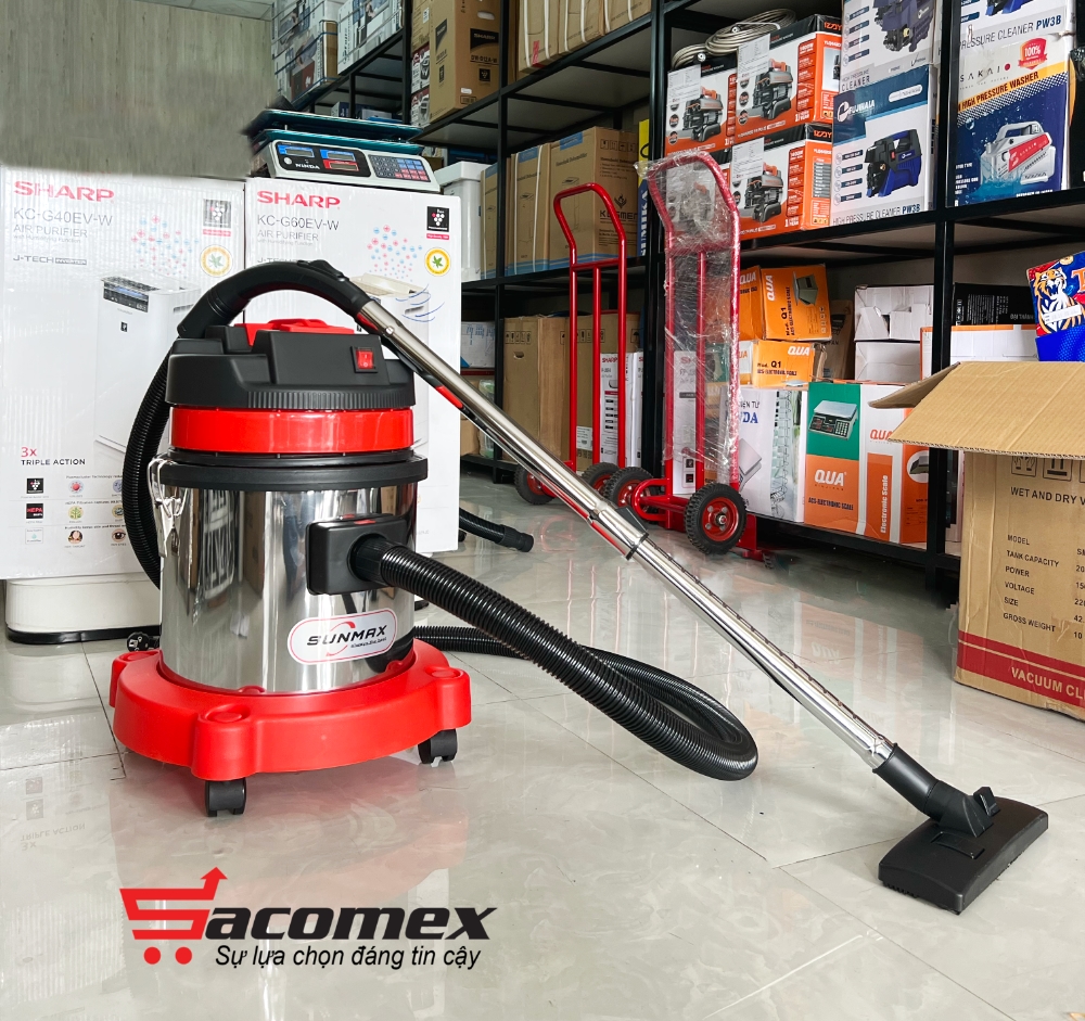 máy hút bụi công nghiệp Sunmax SMC-20L