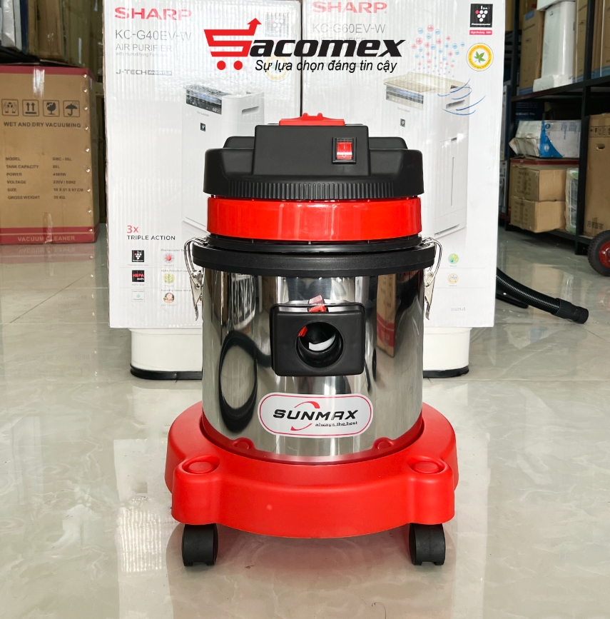 máy hút bụi công nghiệp Sunmax SMC-20L