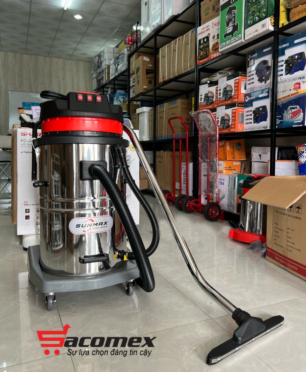 máy hút bụi công nghiệp Sunmax SMC-80L