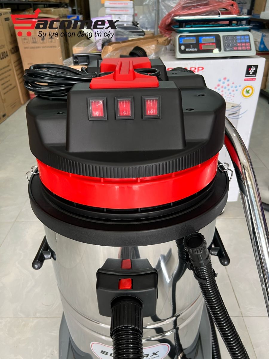 máy hút bụi công nghiệp Sunmax SMC-80L