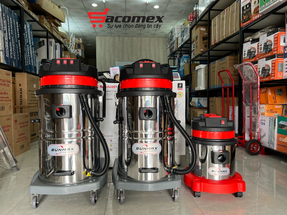 máy hút bụi công nghiệp Sunmax SMC-20L