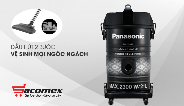 máy hút bụi công nghiệp Panasonic MC-YL637SN49 2300W