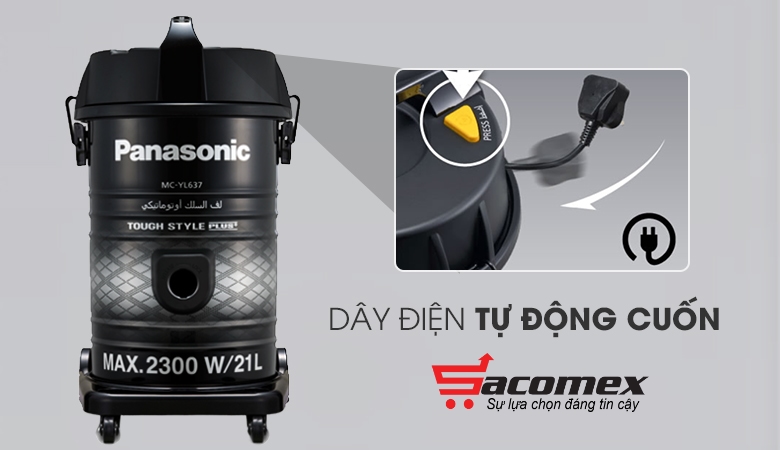 máy hút bụi công nghiệp Panasonic MC-YL637SN49 2300W
