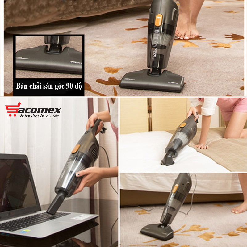 Máy hút bụi cầm tay mini có dây