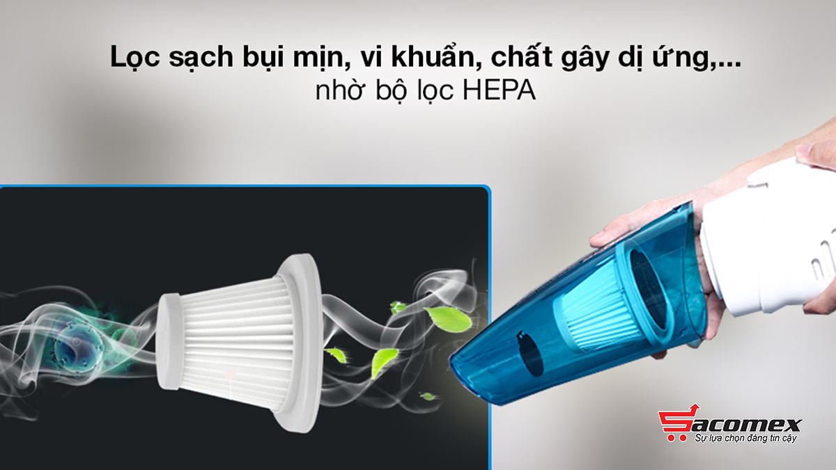 Máy hút bụi cầm tay siêu mạnh - Xu hướng mới trong công nghệ làm sạch