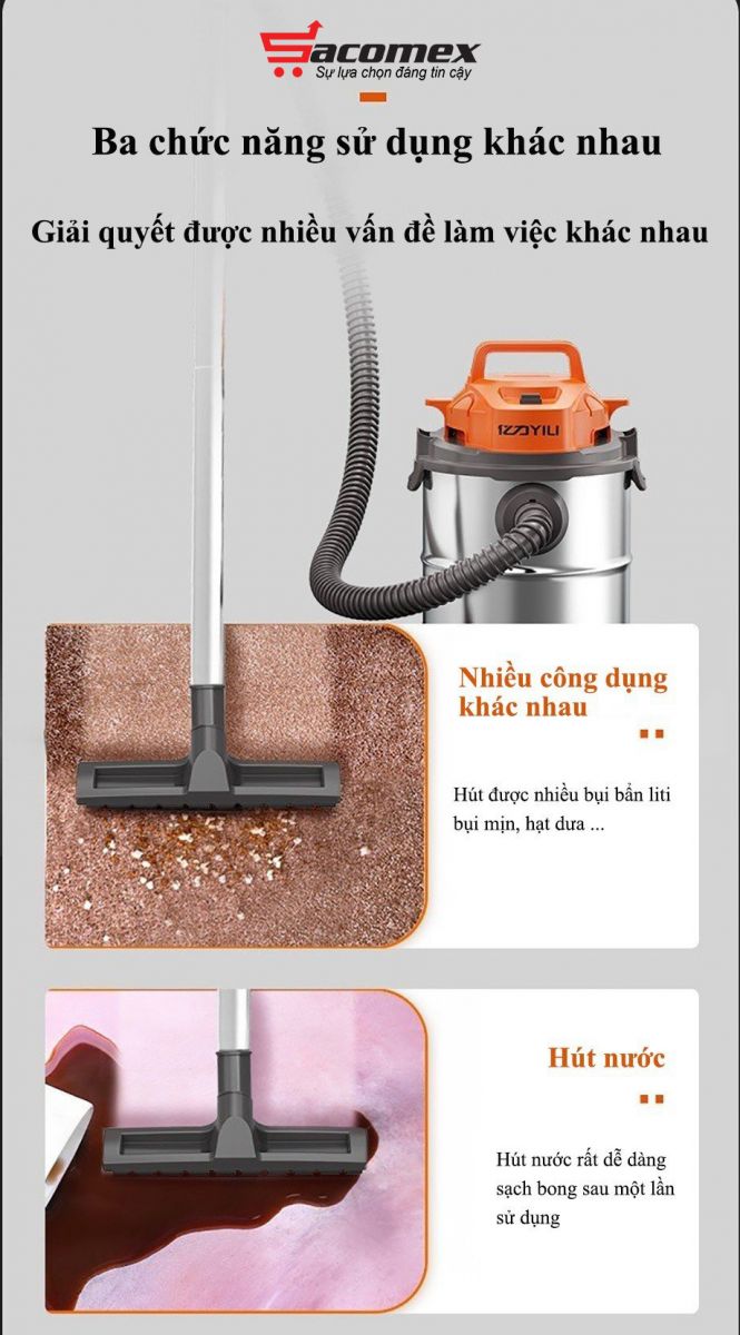 ​ Máy hút bụi đa năng Yili YLW6342  Click and drag to move ​