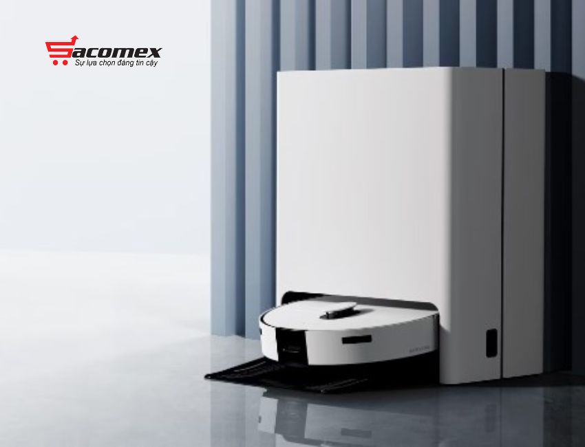 Robot hút bụi lau nhà Samsung Bespoke Jet VR7MD96514G/SV