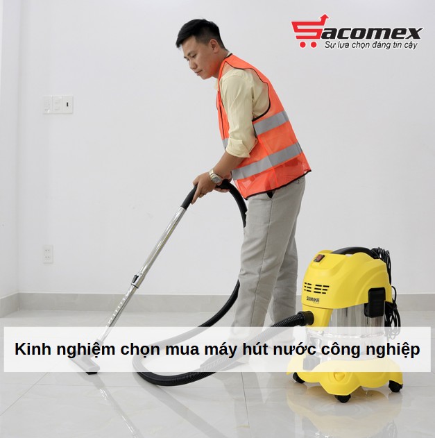 Kinh nghiệm chọn mua máy hút nước công nghiệp