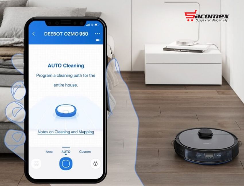 Robot báo lỗi định vị, không lập bản đồ hoặc đi lung tung