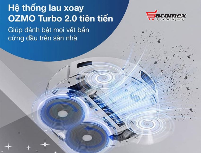 Khả năng hút và lau nhà vượt trội