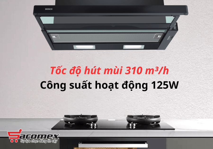 Top 3 máy hút mùi áp tường và máy hút mùi âm tủ bán chạy nhất tại Sacomex