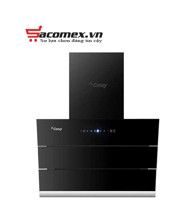 Giới thiệu máy hút mùi kính vát Canzy CZ-70LCD