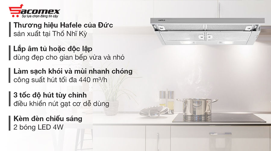 máy hút mùi âm tủ Hafele HH-S70A (533.89.031)
