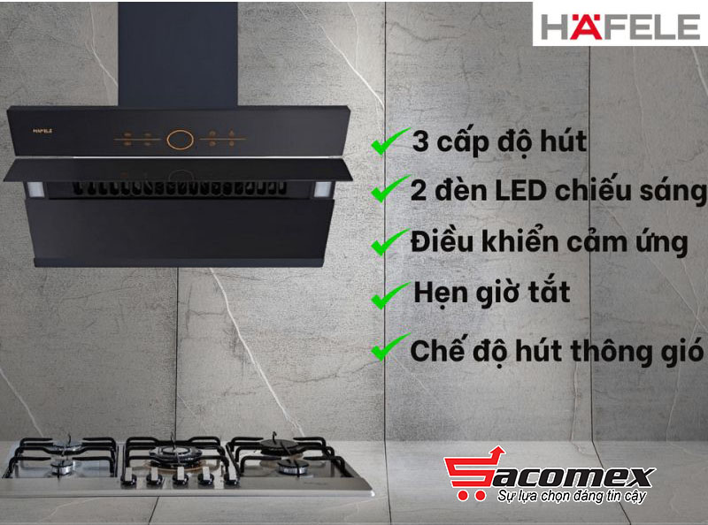 Đặc điểm nổi bật của máy hút mùi Hafele HC-H901WB