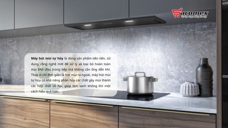 Giới thiệu về máy hút mùi tự hủy