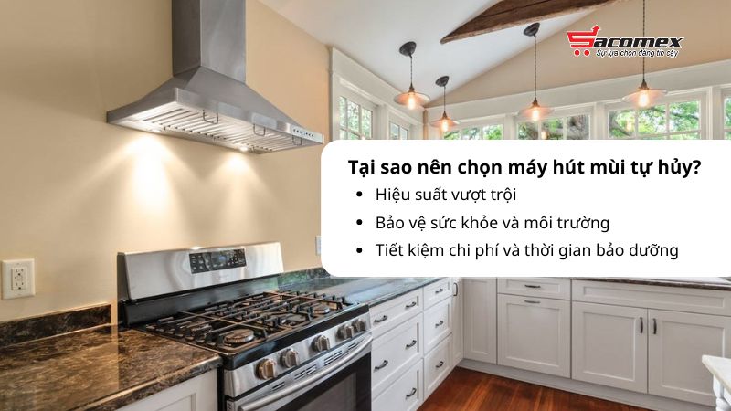 Giới thiệu về máy hút mùi tự hủy