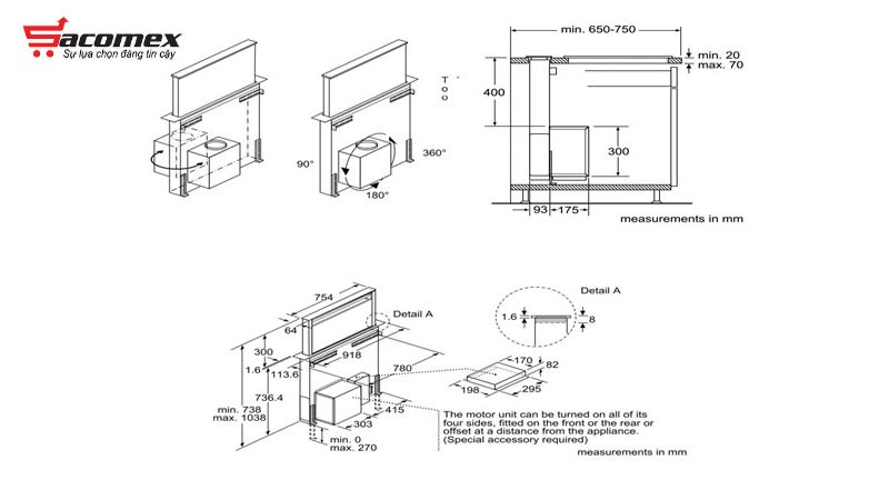 Hướng dẫn lắp đặt và bảo trì máy hút mùi âm bàn