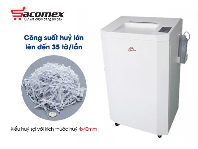Lợi ích của việc sử dụng máy hủy tài liệu công nghiệp