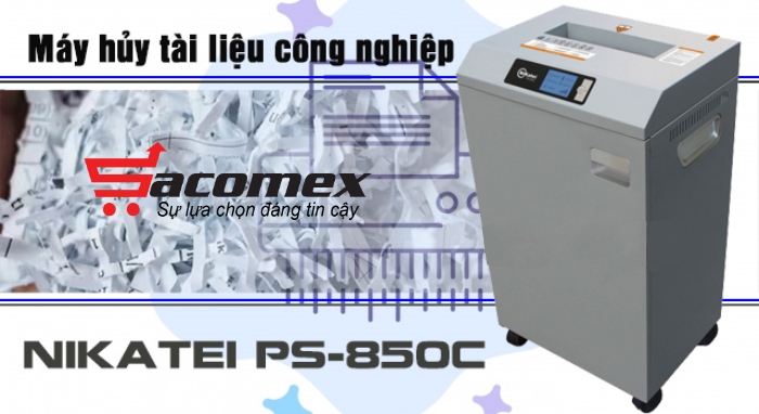 Công dụng của máy hủy tài liệu NiKatei PS-850C