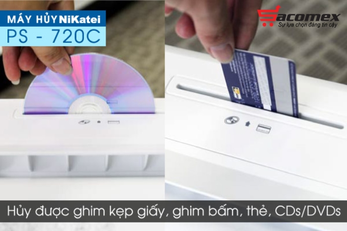 máy hủy tài liệu NiKatei PS-720C