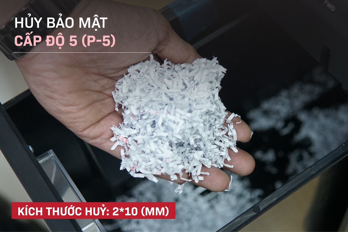 máy hủy tài liệu Silicon PS-1005C