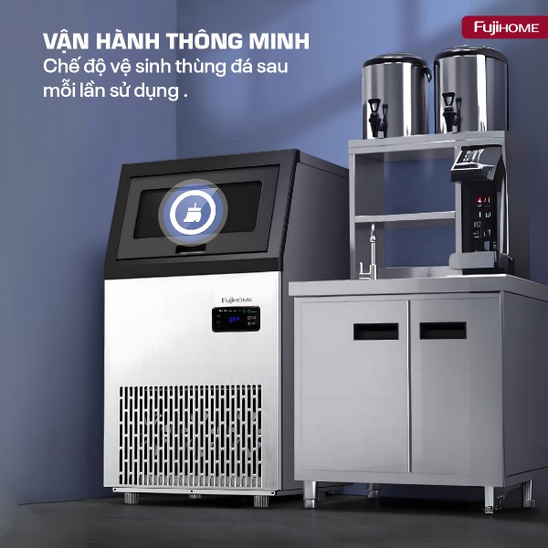 Đặc điểm nổi bật của máy làm đá thương mại kèm lọc nước UF Fujihome IM70C