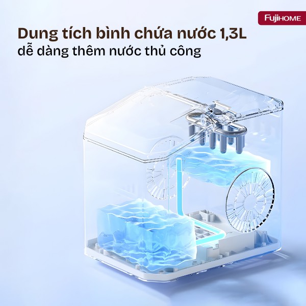 Giới thiệu máy làm đá viên mini Fujihome IM1218