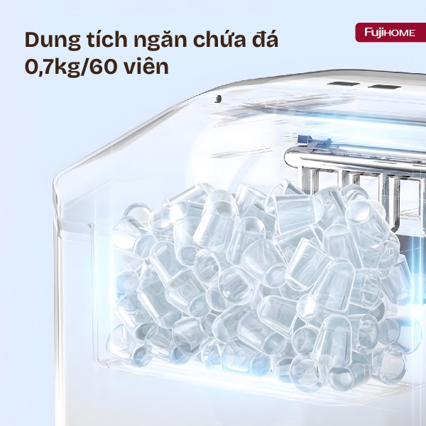 Giới thiệu máy làm đá viên mini Fujihome IM1218