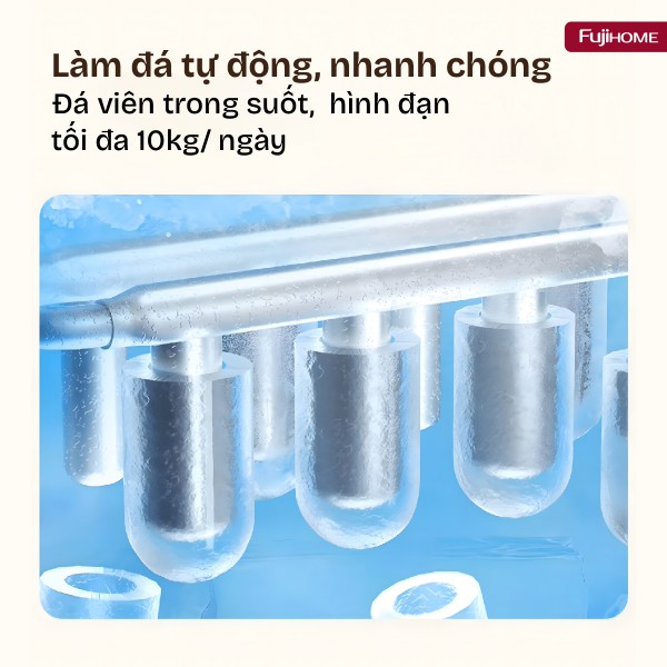 Giới thiệu máy làm đá viên mini Fujihome IM1218