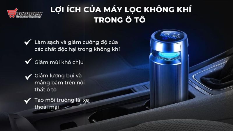 Lợi ích của máy lọc không khí cho xe hơi