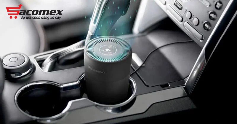 Máy lọc không khí mini dùng trong xe hơi