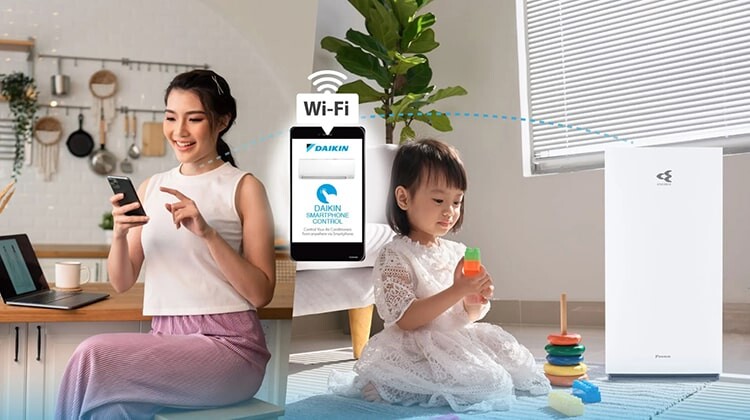 Những điểm nổi bật của máy lọc không khí Daikin MC80ZVM7
