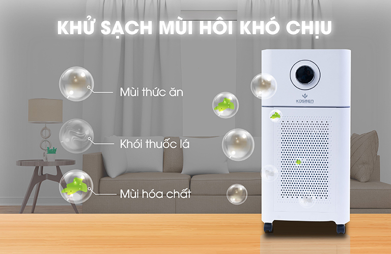 chế độ diệt khuẩn và khử mùi