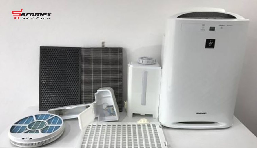 Chuẩn bị trước khi vệ sinh máy lọc không khí Sharp