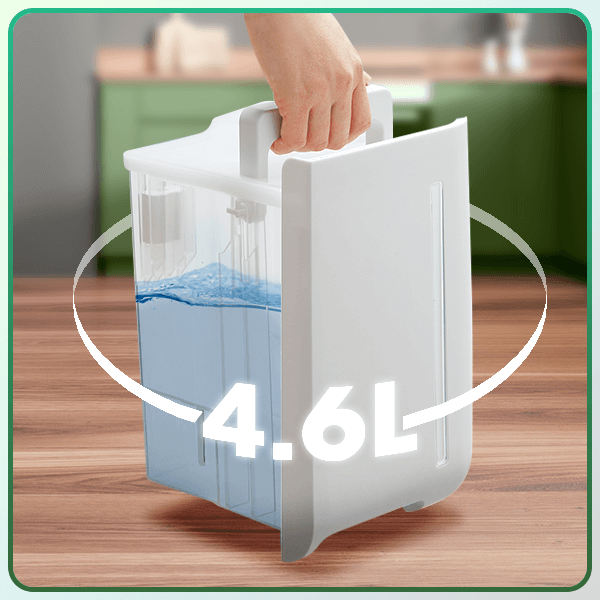 Dung tích bình chứa nước thải: 4.6L