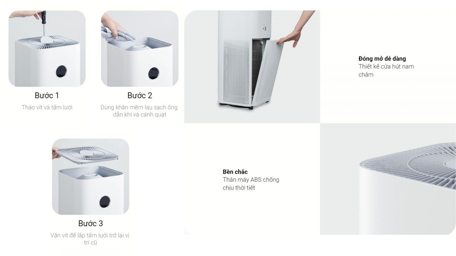 Lưu ý trong quá trình sử dụng máy lọc không khí Xiaomi