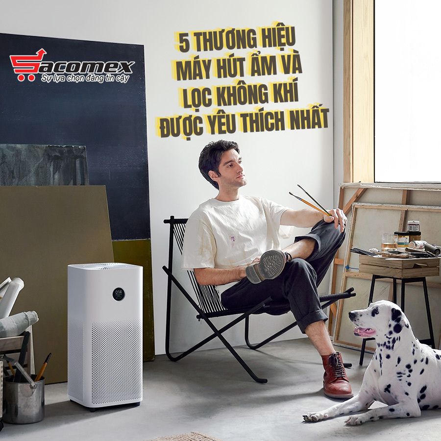 Một số thương hiệu máy hút ẩm và lọc không khí nổi bật