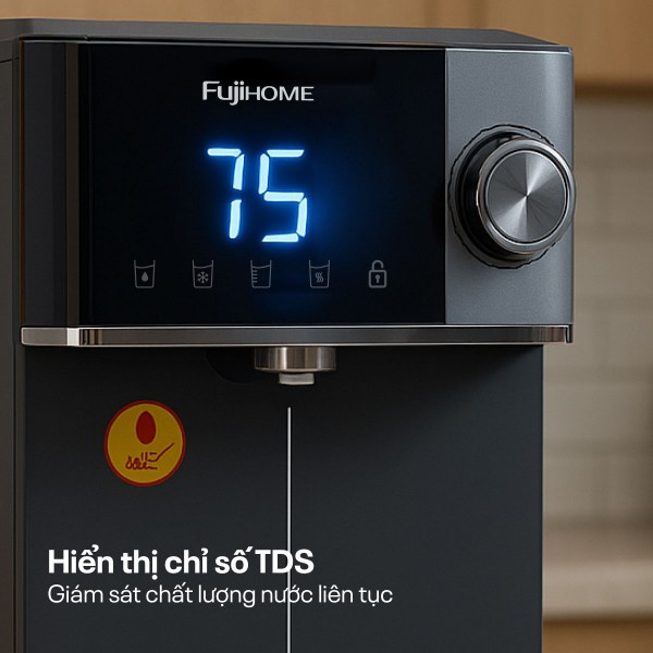 Đặc điểm nổi bật của máy lọc nước RO nóng lạnh Fujihome WP302C