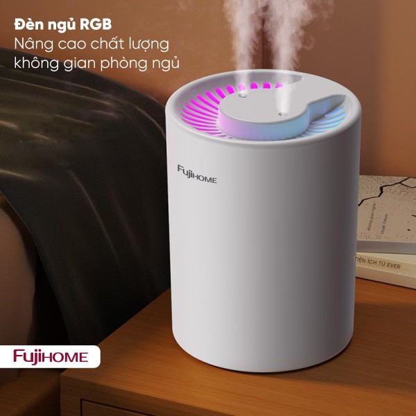 Đặc điểm nổi bật của máy phun sương tạo ẩm, xông tinh dầu Fujihome HM05A