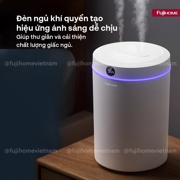 Tính năng nổi bật của máy phun sương tạo ẩm, xông tinh dầu Fujihome HM05B