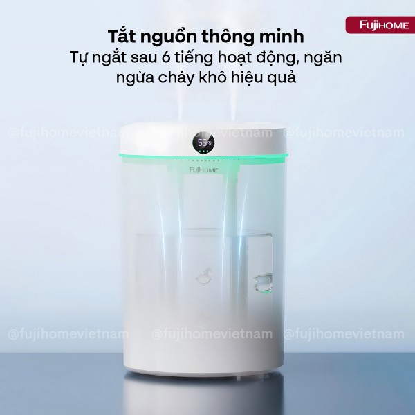 Tính năng nổi bật của máy phun sương tạo ẩm, xông tinh dầu Fujihome HM05B