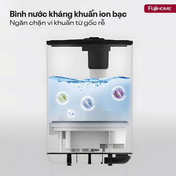Đặc điểm nổi bật của máy phun sương tạo ẩm, xông tinh dầu Fujihome HM06E