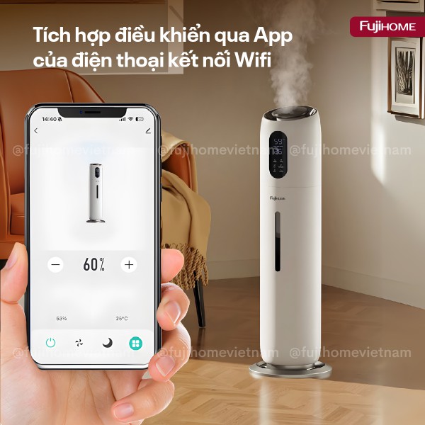 Đặc điểm nổi bật của máy tạo ẩm, xông tinh dầu, khử khuẩn UV Fujihome HM10UV