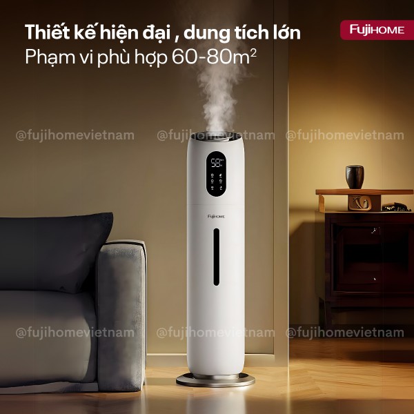 Đặc điểm nổi bật của máy tạo ẩm, xông tinh dầu, khử khuẩn UV Fujihome HM10UV