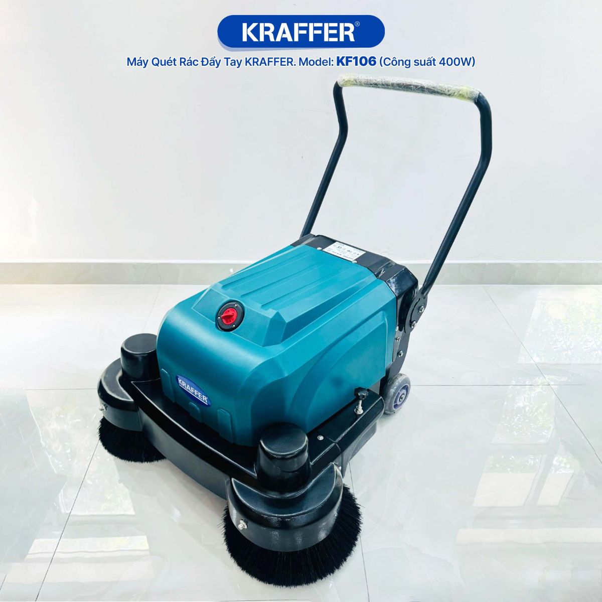 Ứng dụng của máy quét rác đẩy tay Kraffer KF106 trong nhiều môi trường