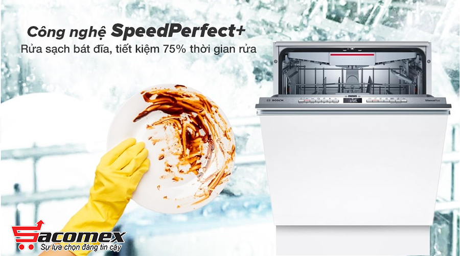 Máy rửa chén Bosch âm toàn phần SMV4HCX48E